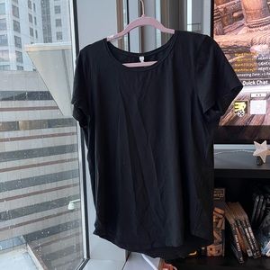 Lululemon Black Tee 10